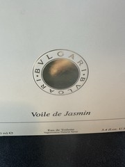 Bvlgari Voile De Jasmin Perfume Eau De Toilette Spray 3.4 oz Boxed