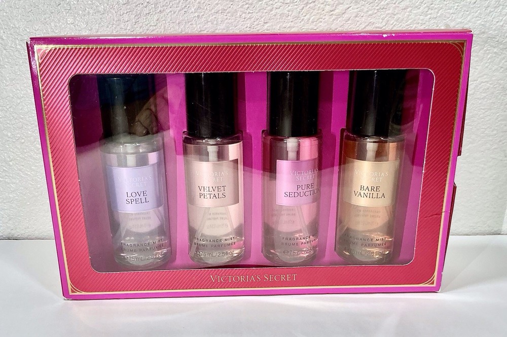 Victoria’s Secret Most Loved Fragrance Mists Gift Set – Open Box