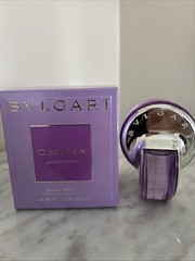 Omnia Amethyste By Bvlgari Eau De Toilette 0.50 /15 ml oz Spray New In Box
