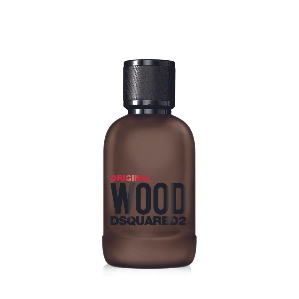 Dsquared2 Original Wood for Men Eau de Parfum 3.4 Fl Oz (Pack of 1), Brown