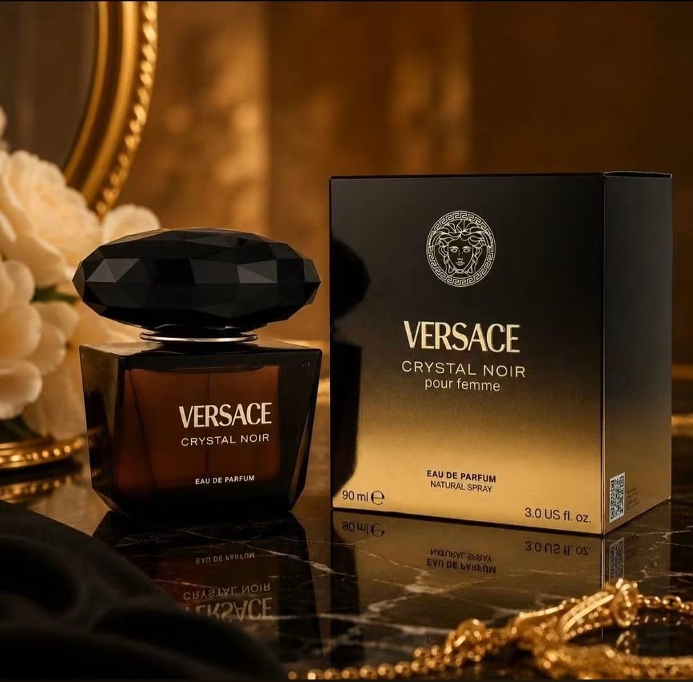 Versace Crystal Noir EDP 3.0oz 90ml Women Perfume New Factory Sealed