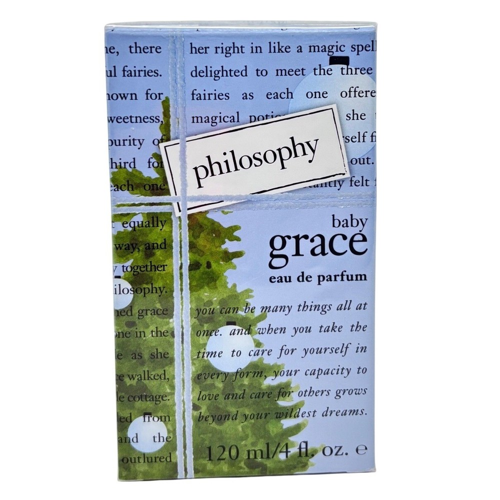 Philosophy Baby Grace Eau De Parfum Fragrance Spray 4 fl oz 120ml New Sealed