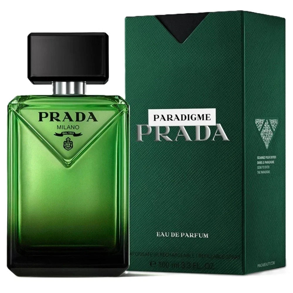 Prada Paradigm Men’s, eau de perfume, 3.3 fl oz, New in Box Sealed