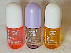 Holler and Glow Hair Perfume Mist – Vanilla, Salted Caramel – 100mL (3.38oz) x 3