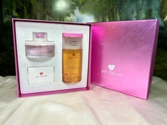 CLARINS PAR AMOUR TOUJOURS 50ML EDT SPRAY/ ALL ROSY 200ML SHOWER GEL(GIFT SET)