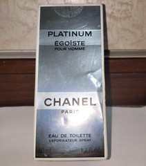 CHANEL Egoiste Platinum Pour Homme Spray 50 ml 1.7 oz EDT Rare Fragrance w/Box