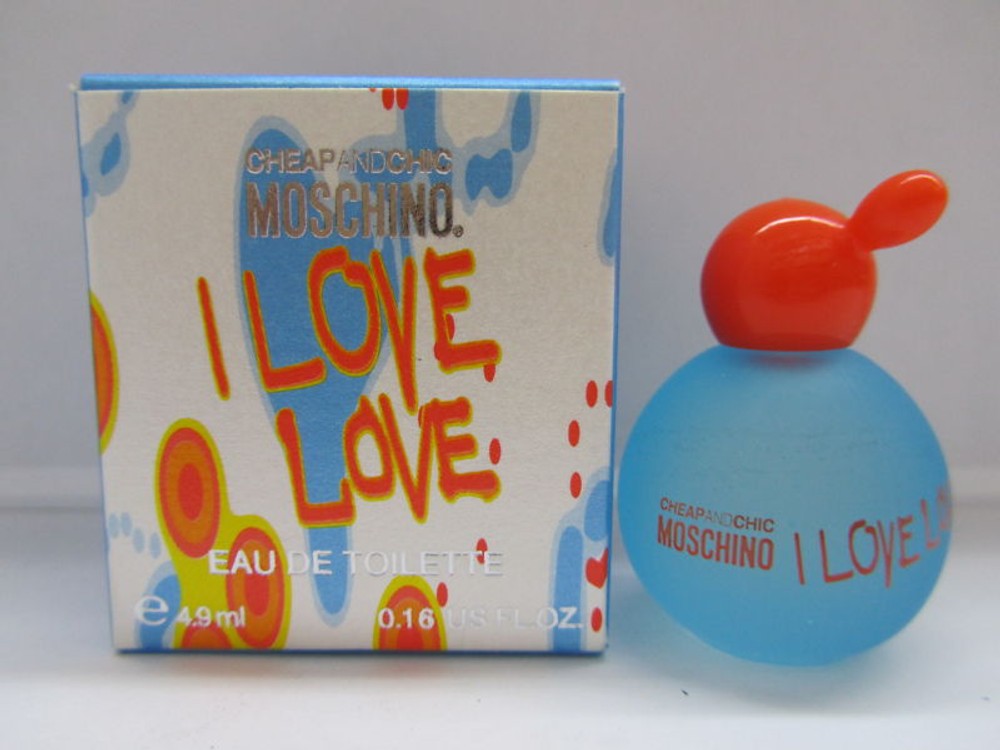 I Love Love by Moschino Perfume Women 0.16 oz Eau de Toilette Splash Mini