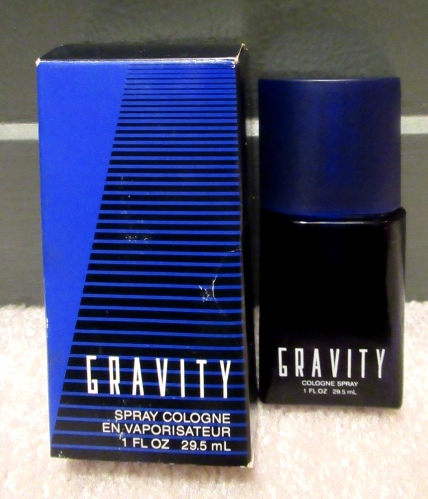 Vintage Gravity By Coty Spray Cologne 1 fl oz / 29.5 ml New With Box