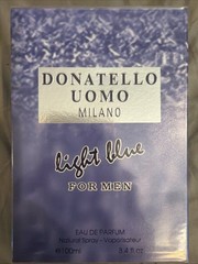 Donatello Uomo Milano Light Blue Eau de Parfum Spray Regular Size 3.4 fl oz