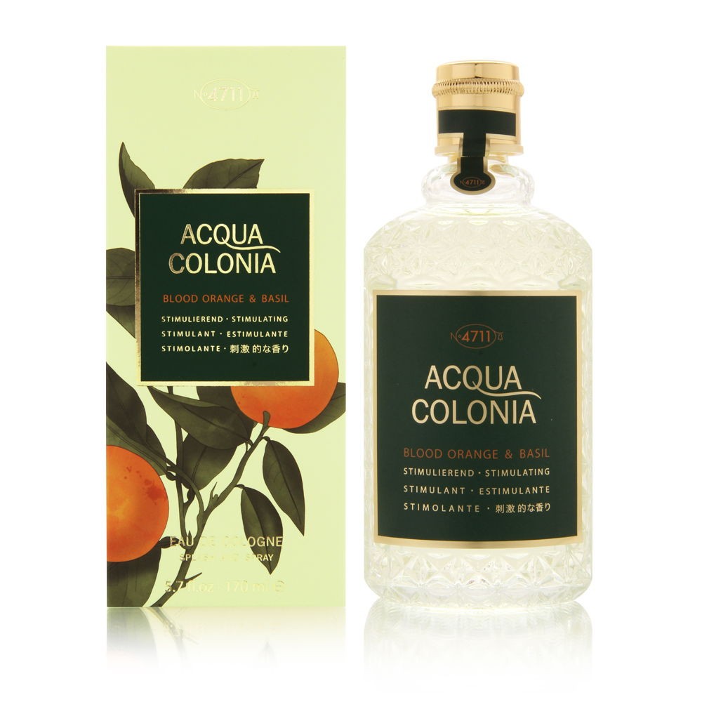 Acqua Colonia Blood Orange Basil by Maurer Wirtz for Unisex 5.7 oz EDC Spray New