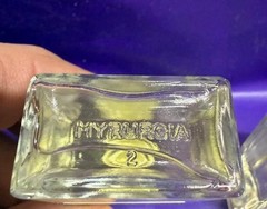 NEW old stock * 1916 * MYRURGIA ORIGINAL COLOGNE Splash TOTAL 6 oz glass bottle