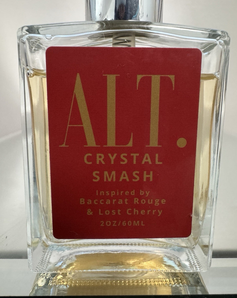 ALT Fragrance Crystal Smash (inspired By baccarat Rouge & Lost Cherry) 2oz 60ml