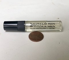 DISCONTINUED Romance Men Ralph Lauren EDT 5ml Mini Travel Cologne Spray