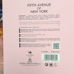 New! Le Chameau Fifth Avenue of New York Eau de Parfum Spray 2.8 fl oz Aqua