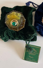 Faberge Grace De Monaco Parfum 7.5 ml Splash crystal cut diamond bottle NEW