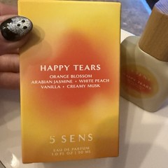 5 SENS Happy Tears Eau de Parfum with Jasmine 1 oz / 30 ml New In Box