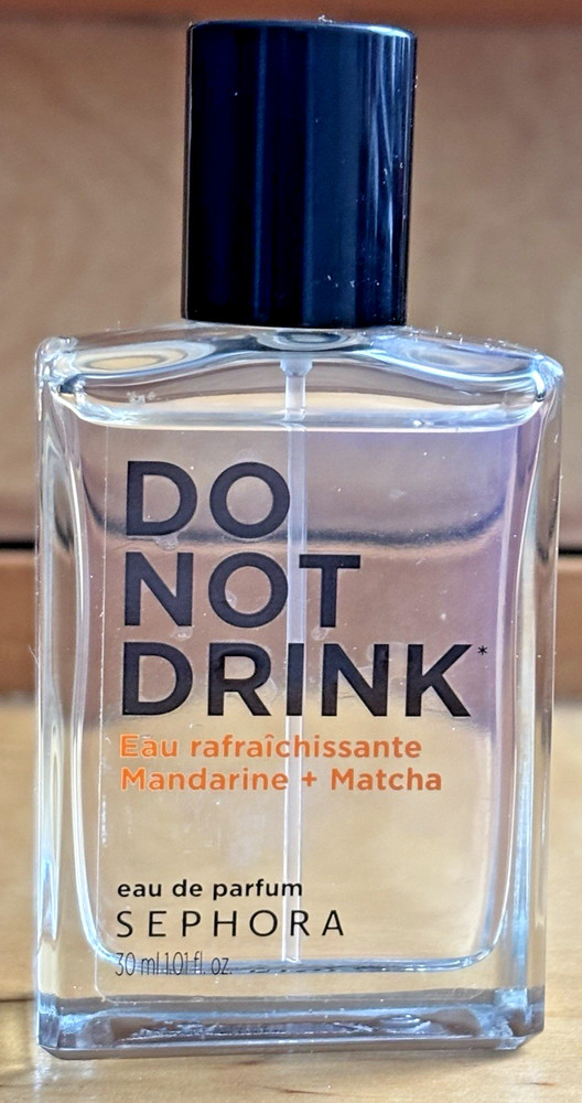 New Sephora DO NOT DRINK MANDARINE+ MATCHA Eau de Parfum 30 ml/1.01 fl oz Unisex
