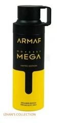 ARMAF ODYSSEY MEGA 6.8 OZ BODY SPRAY MEN UNBOX NEW