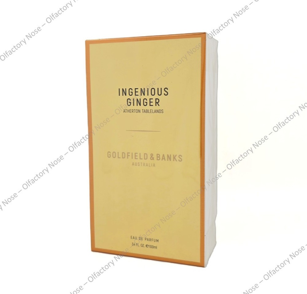 Goldfield & Banks Ingenious Ginger Eau de Parfum – 100mL 3.4oz – New in Box