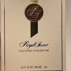 ROYAL SECRET Cologne Concentre 5ml/0.2oz Mini Splash VINTAGE – NEW IN BOX