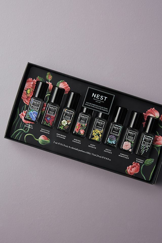 Nest Fragrances Discovery Rollerball Eau De Parfum Perfume 8 Floral Gift Set