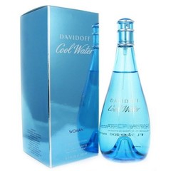 Davidoff Cool Water Eau De Toilette Spray 6.8 Oz For Women | Fresh Aquatic Scent