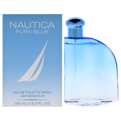 Nautica Pure Blue 3.3 oz EDT Cologne for Men Brand New In Box