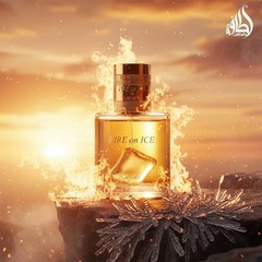 Lattafa Fire On Ice Eau de Parfum Spray 3.71 oz Unisex Fragrance