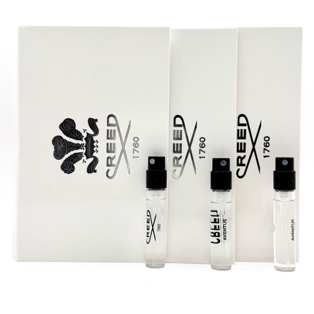 3 Pcs Creed Aventus Men Eau De Parfum Sample Spray 2ml/0.06oz🔥