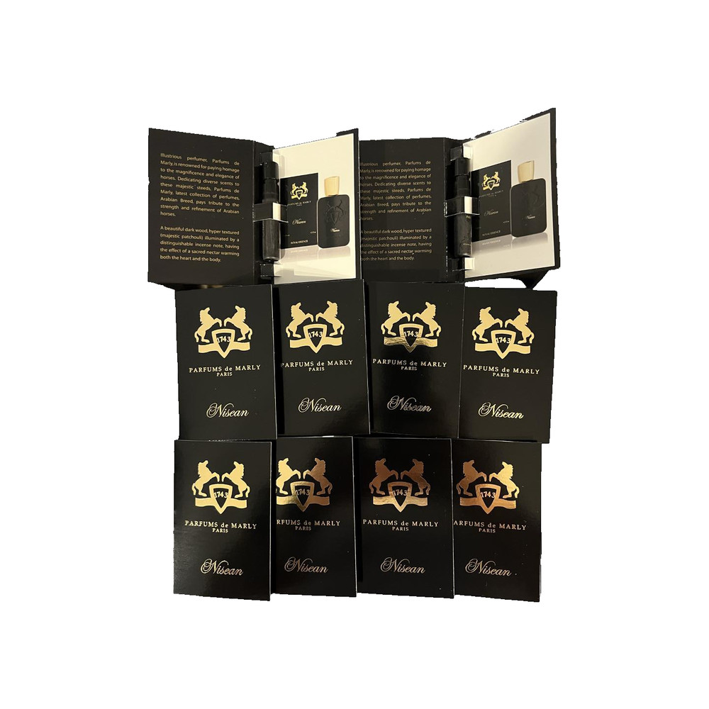 Parfums de Marly Nisean EDP Mini Vial Spray Lot 10 x 1.2ml – Authentic Sealed