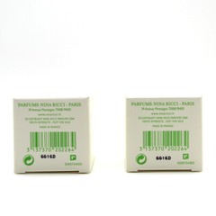 LES BELLES DE RICCI LIBERTY FIZZ by Nina Ricci 4 ml edt splash mini women (PAIR)