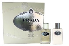 Prada Milano Infusion D’Iris 2PC Set 1.7oz EDP + 3.4oz B/L NIB For Women