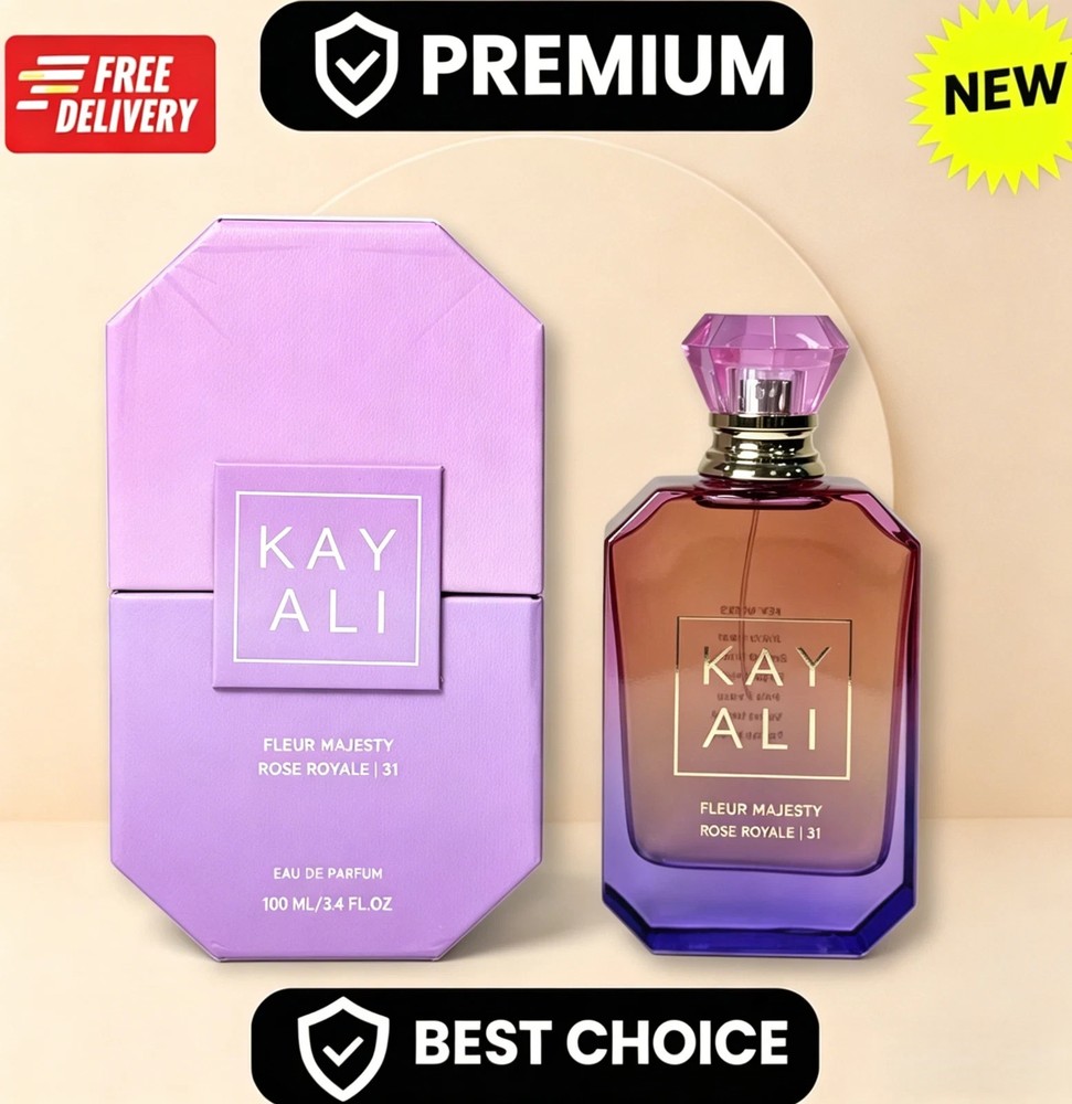 KAYALI Fleur Majesty Rose Royale 31 Eau De Parfum 100ml/3.4oz Spray New Box