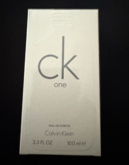 Calvin Klein ck one Eau de Toilette Spray Perfume Regular Size 3.3 fl oz