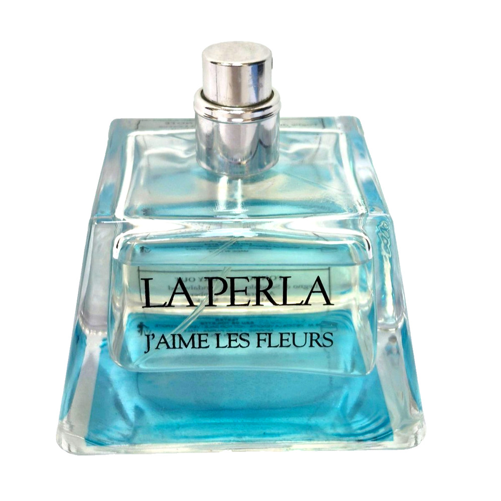 LA PERLA J’AIME LES FLEURS WOMEN 3.3 oz EDT SPRAY LOW FILLED