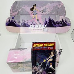 ARIANA GRANDE R.E.M FAN BOX GIFT SET Rem Perfume 3.4oz, 0.3oz, Comic Book & Box