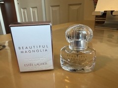 New Estee Lauder Beautiful Magnolia Spray Bottle, .14 fl oz travel size,