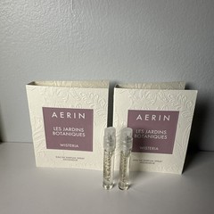 2, Aerin Wisteria Eau de Parfum Spray Sample Spray 1.5ml Each New Release