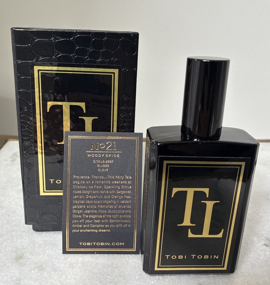 TOBI TOBIN Eau de Toilette Spray Woody Spice No. 21 – 3.3 oz.