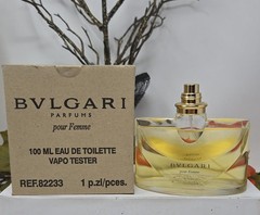 Bvlgari Pour Femme 3.4oz Eau de Toilette Floral Tester for Women