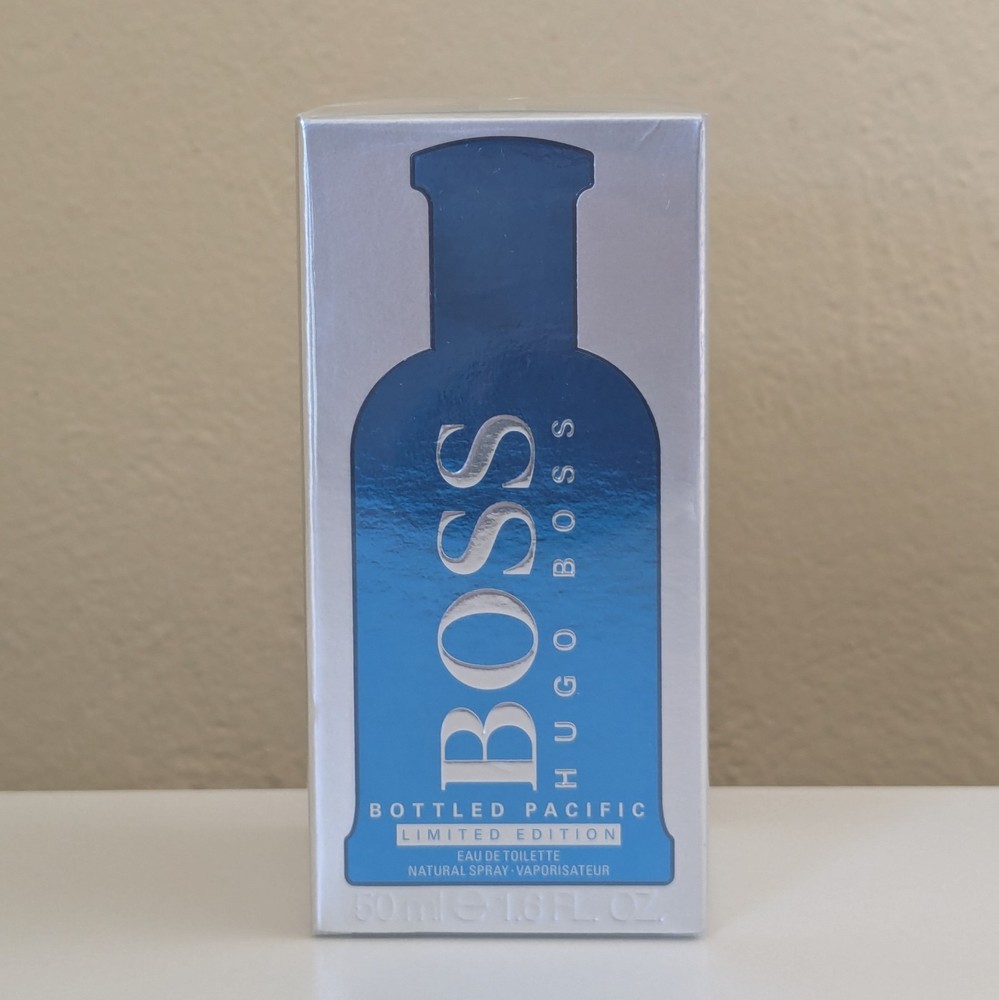 Hugo Boss Bottled Pacific Limited Edition EDT 1.6 oz 50 ml New In Creased Box