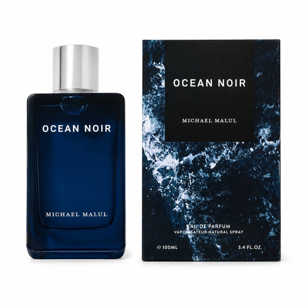 Michael Malul Men’s Ocean Noir Cologne Eau de Parfum Spray 3.4oz (100ml)