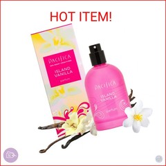Pacifica Beauty Island Vanilla Spray Perfume – Sweet Tropical Vanilla Gourmand S