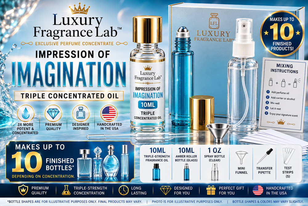 Luxury Fragrance Lab™ IMAGINATION Impression Kit Creates Upto 10 Products