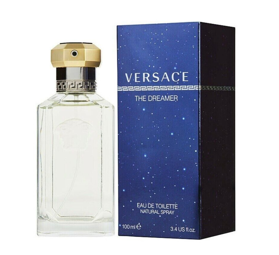 The Dreamer by Versace Eau De Toilette Spray for Men 3.4oz New Sealed Box