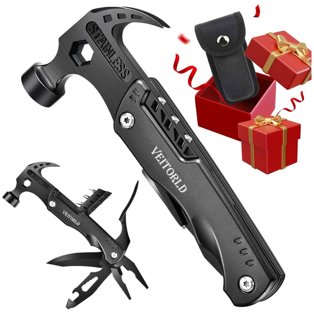 All-in-One Tools Hammer Multitool for Men