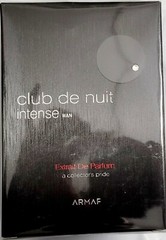 CLUB DE NUIT INTENSE EXTRAIT DE PARFUM 2.37OZ / 70ML FOR MEN BY ARMAF(NIB)SEALED