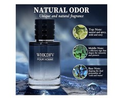Eau de Toilette Pheromone Cologne for Men, Citrus Fresh and Lasting Spray Perfum