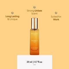 Bellavita Luxury Honey oud Eau de Parfum | 20 ml (0.7 0.68 Fl Oz (Pack of 1)