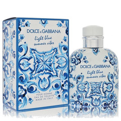 Light Blue Summer Vibes Cologne for Men – 4.2 Oz Eau De Toilette Spray